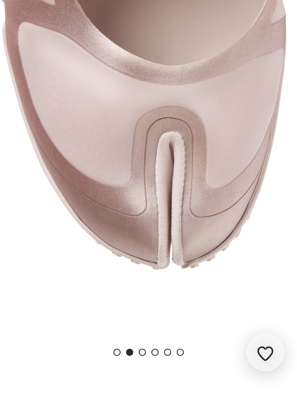 Nike Pink Metallic Tabi Flats - Picture 6 of 9